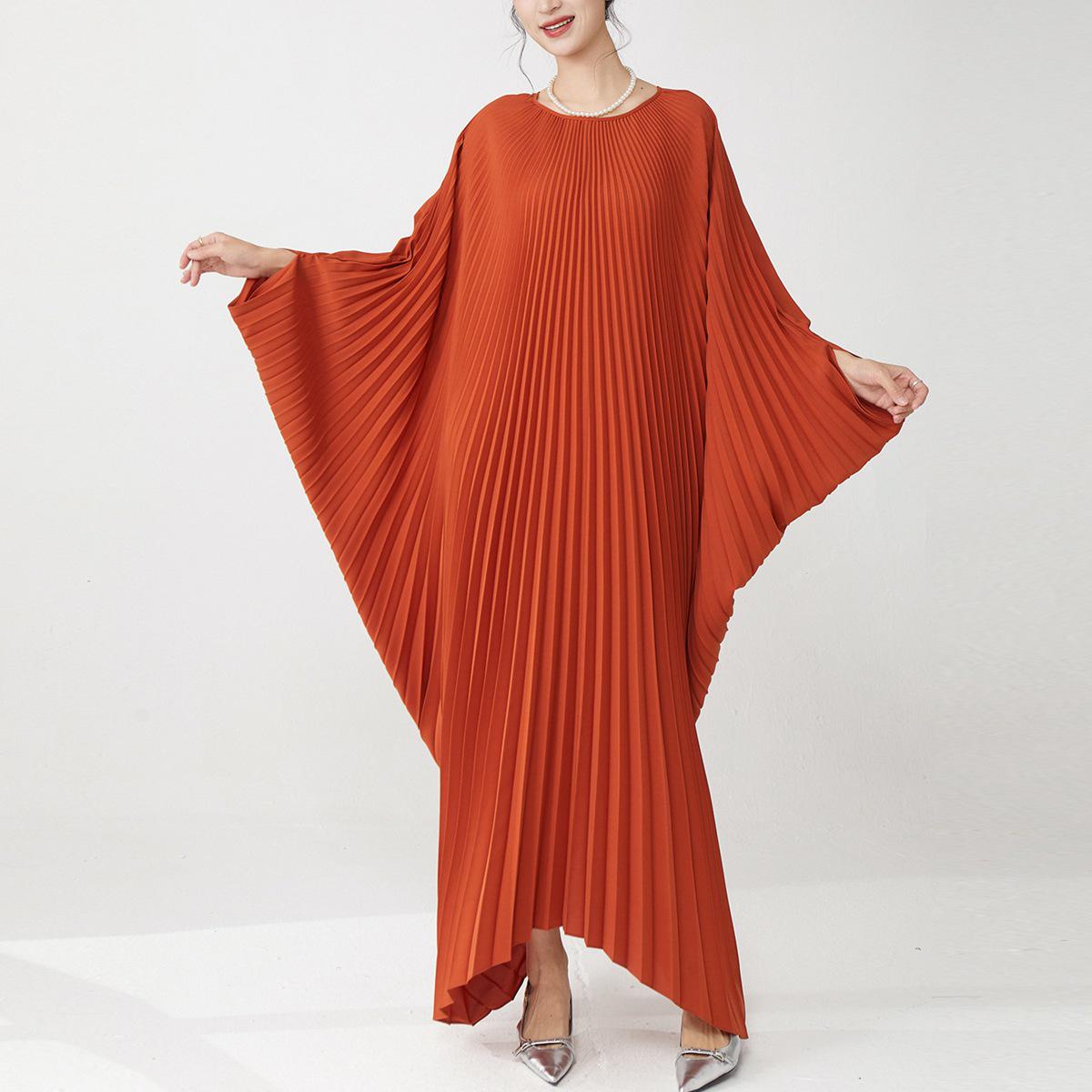 Платье большого размера свободного кроя с рукавами «летучая мышь» - плащ в европейском и американском стиле для женщин 100 коричневый
Платье большого размера свободного кроя с рукавами «летучая мышь» - плащ в европейском и американском стиле для женщин 100 коричневый