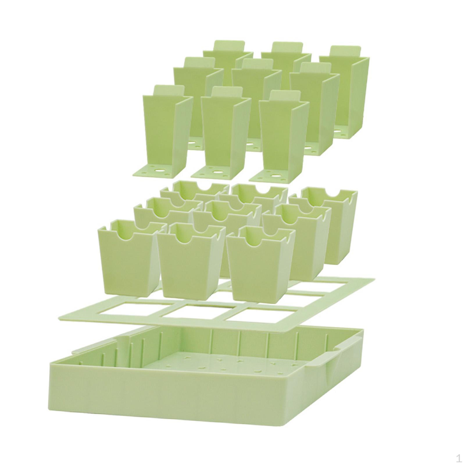 Посадочный лоток для рассады, набор для проращивания, практичный для пересадки, толстый, многоразовый
Посадочный лоток для рассады, набор для проращивания, практичный для пересадки, толстый, многоразовый