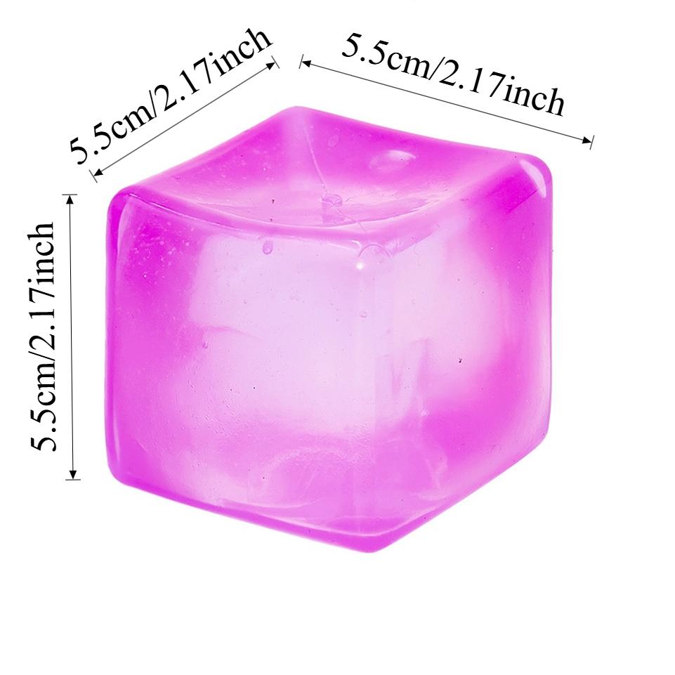 Squishy Ice Cube Fidget Toys, Stress Relief Ball For Adults Kids Anxiety, Sensory Toys For Autism Adhd, Easter Christmas Gift
Squishy Ice Cube Fidget Toys, Stress Relief Ball For Adults Kids Anxiety, Sensory Toys For Autism Adhd, Easter Christmas Gift
