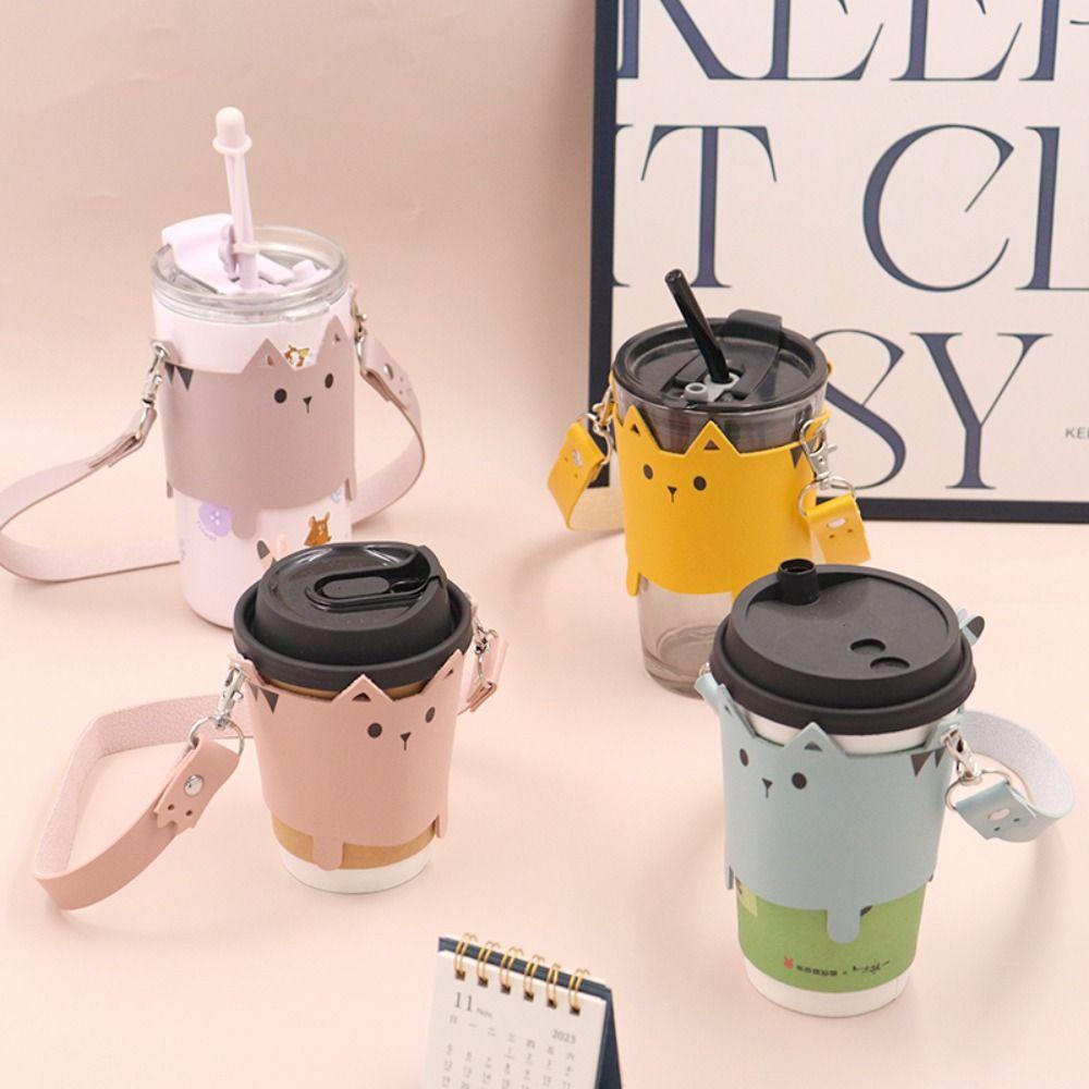 Anti scalding Handheld Cup Sleeve PU Leather Cups Carrier Portable Water Mug Tumbler Holder Pouch рожевий
Anti scalding Handheld Cup Sleeve PU Leather Cups Carrier Portable Water Mug Tumbler Holder Pouch рожевий