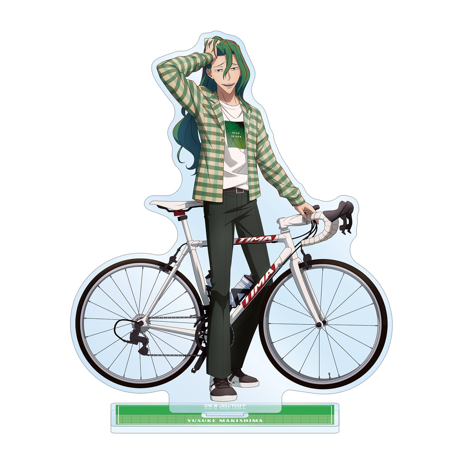 Yowamushi Pedal LIMIT BREAK Original Yusuke Makishima Casual Clothes x Road Bike Big Acrylic Stand Illustration Ver.
Yowamushi Pedal LIMIT BREAK Original Yusuke Makishima Casual Clothes x Road Bike Big Acrylic Stand Illustration Ver.