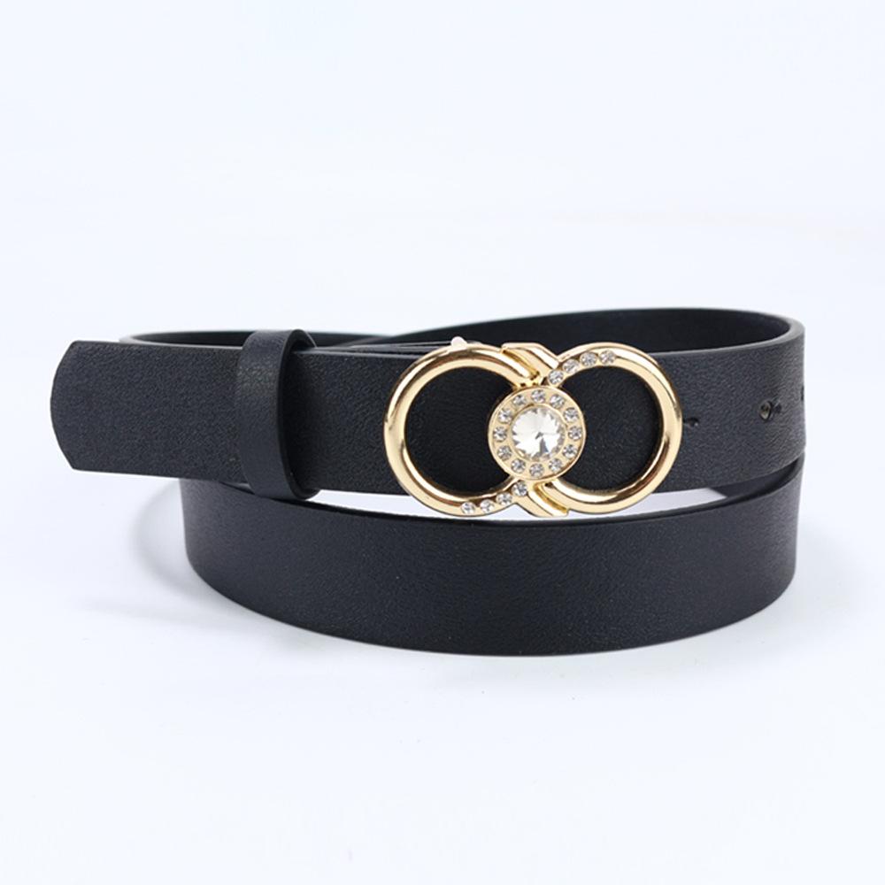 Belt Women S Premium Double Circle Gem Snap Jeans Summer Niche Belt Length 108cm, Width 2.8cm чёрный
Belt Women S Premium Double Circle Gem Snap Jeans Summer Niche Belt Length 108cm, Width 2.8cm чёрный
