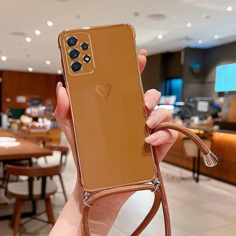 With Lanyard Plating Love Heart Phone Case For Samsung Galaxy S26 S25 S24 S23 Ultra A54 A55 A56 A16 A17 Shockproof Back Cover Galaxy S22 5G
With Lanyard Plating Love Heart Phone Case For Samsung Galaxy S26 S25 S24 S23 Ultra A54 A55 A56 A16 A17 Shockproof Back Cover Galaxy S22 5G