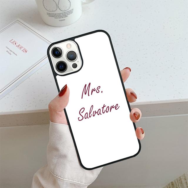 Vampire Diaries Mrs Salvatore Phone Case For iPhone 17 Air 13 12 14 15 16 Cover For Apple Pro Max Plus Coque iPhone 17
Vampire Diaries Mrs Salvatore Phone Case For iPhone 17 Air 13 12 14 15 16 Cover For Apple Pro Max Plus Coque iPhone 17