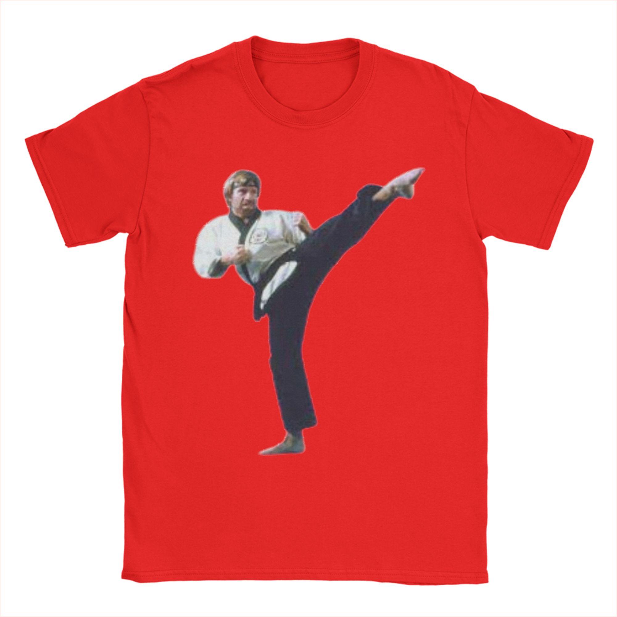 Chuck Norris Roundhouse Kick Unleash the Legend Cotton T Shirts Popular Tshirt for Men Beach Awesome Short Sleeve Top Tees S
Chuck Norris Roundhouse Kick Unleash the Legend Cotton T Shirts Popular Tshirt for Men Beach Awesome Short Sleeve Top Tees S