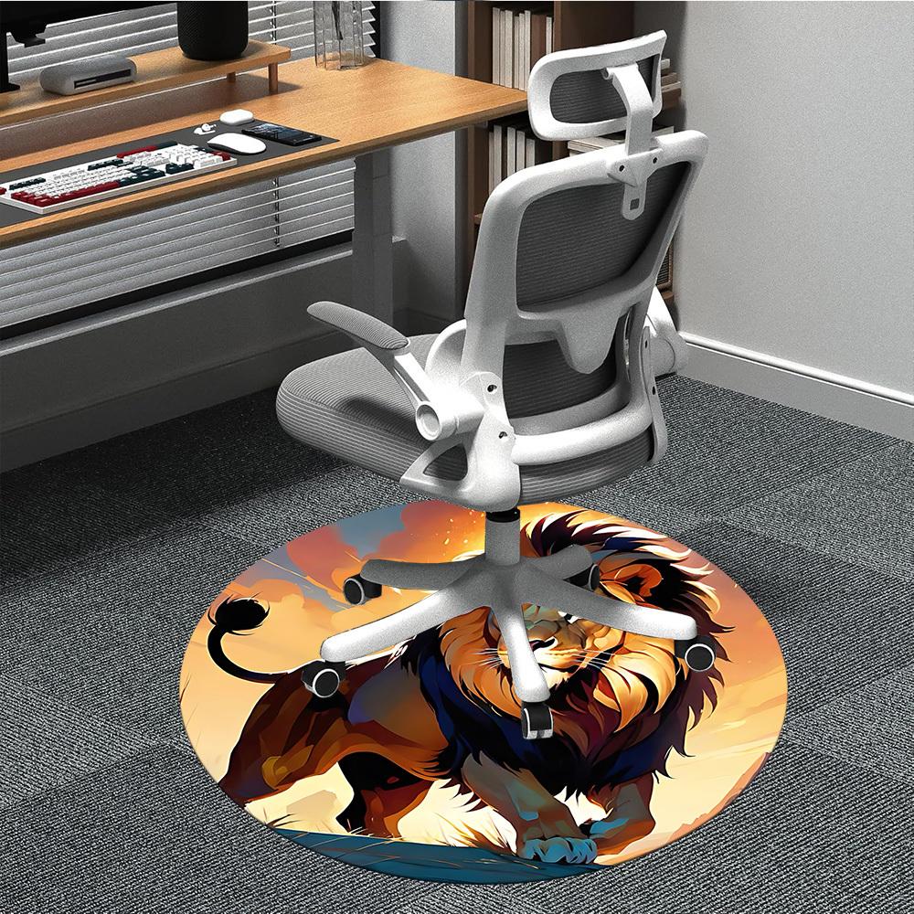 1pc Lion, Wildlife Chair Carpet for Office Non-Slip, Machine Washable Rug for Office - Holiday DecorMachine Made yy251029080 80cm by 80cm
1pc Lion, Wildlife Chair Carpet for Office Non-Slip, Machine Washable Rug for Office - Holiday DecorMachine Made yy251029080 80cm by 80cm