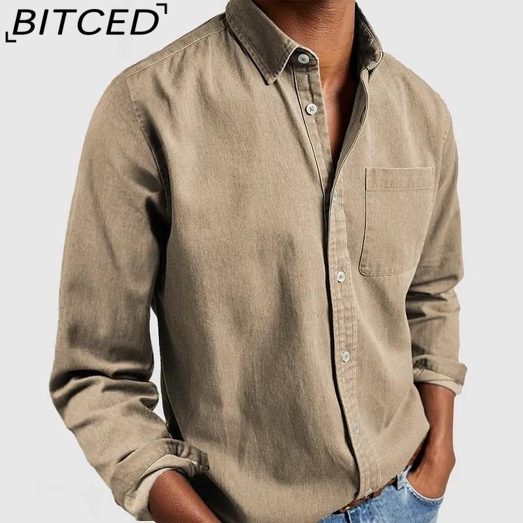 BITCED Мужская рубашка-поло с длинным рукавом Осень/Зима S хаки
BITCED Мужская рубашка-поло с длинным рукавом Осень/Зима S хаки