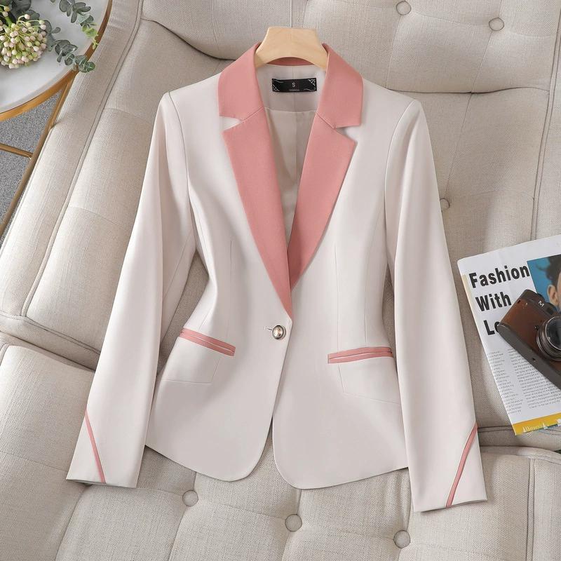 High End Suit Jacket, Temperament Goddess Style Formal Suit, Work Suit, Spring and Autumn OL Workwear XXXXL синій
High End Suit Jacket, Temperament Goddess Style Formal Suit, Work Suit, Spring and Autumn OL Workwear XXXXL синій