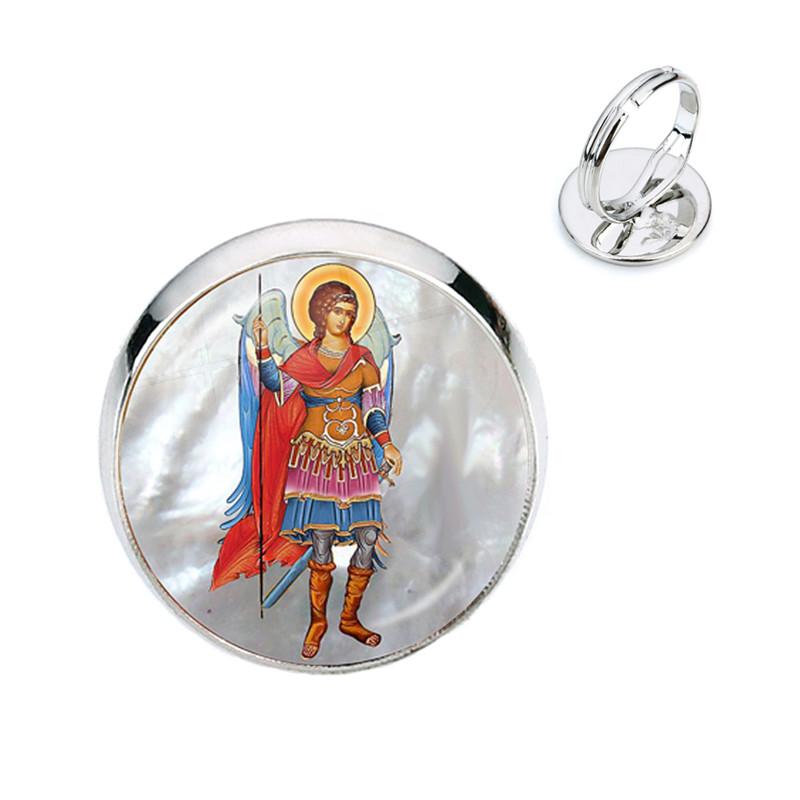 St.Michael Rings Fashion Protect Me Saint Shield Protection Justice Adjustable Rings Talisman Christian Holy Gifts For Friends Resizable
St.Michael Rings Fashion Protect Me Saint Shield Protection Justice Adjustable Rings Talisman Christian Holy Gifts For Friends Resizable