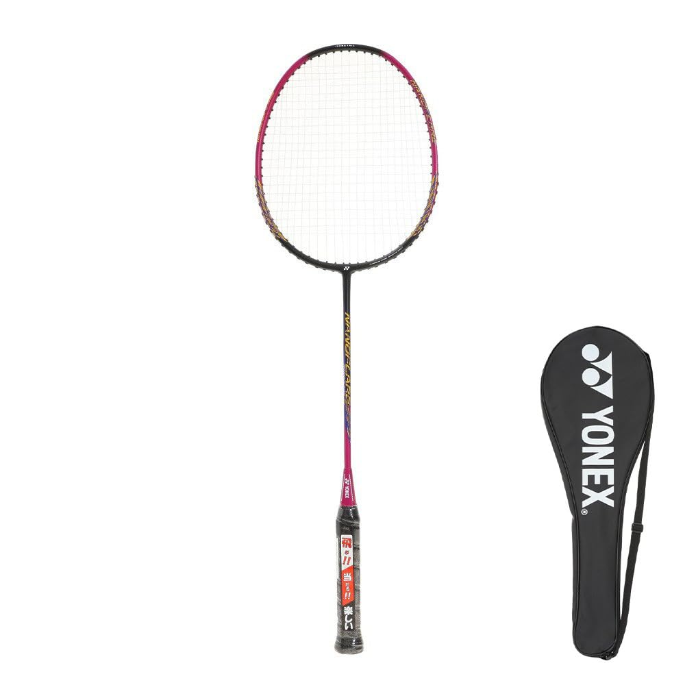 Ракетка для бадминтона YONEX Nano Flare 30 со струнами для начинающих x NF-30XG-704 (Черный Розовый/2U5/Мужской, Женский)
Ракетка для бадминтона YONEX Nano Flare 30 со струнами для начинающих x NF-30XG-704 (Черный Розовый/2U5/Мужской, Женский)