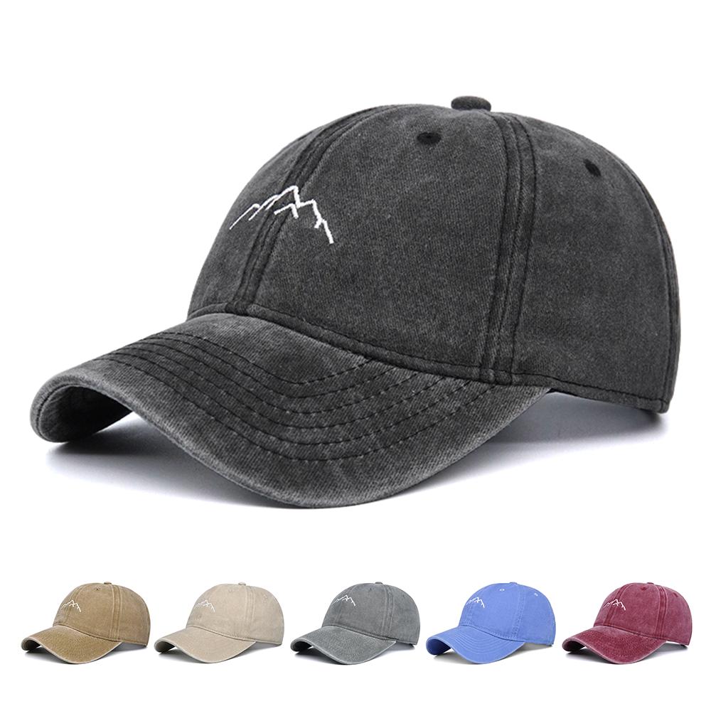Washed Cotton Mountain Embroidered Baseball Caps Women Men Summer Anti-Sun Peaked Unisex Trucker Gorras Beach Sun Hat Hip Hop Adjustable чорний
Washed Cotton Mountain Embroidered Baseball Caps Women Men Summer Anti-Sun Peaked Unisex Trucker Gorras Beach Sun Hat Hip Hop Adjustable чорний