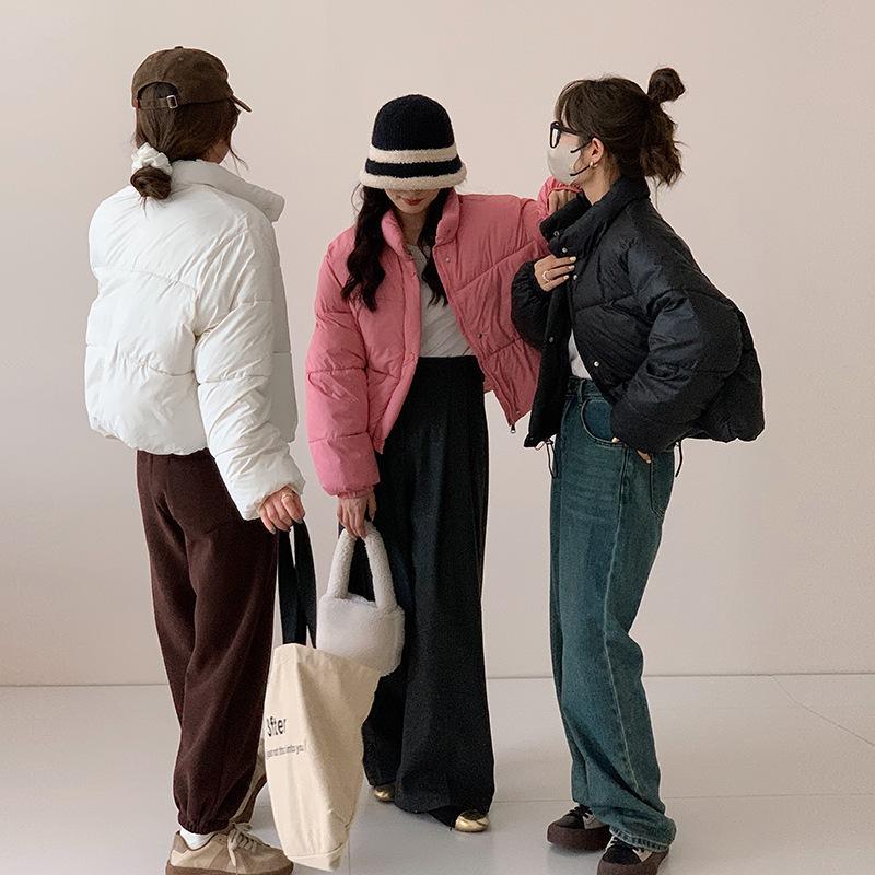 Autumn new products European and American women s clothing urban casual bread clothes cotton clothes fashion temperament jacket women S чорний
Autumn new products European and American women s clothing urban casual bread clothes cotton clothes fashion temperament jacket women S чорний