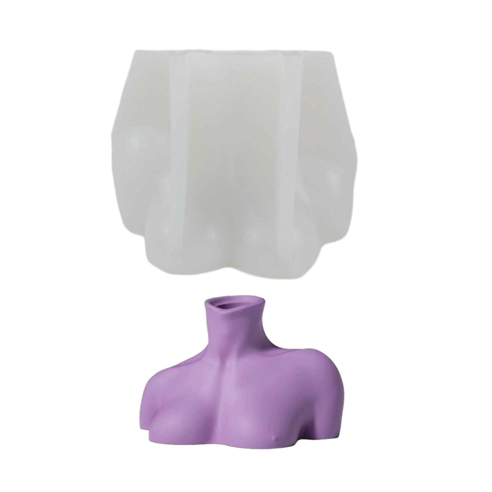 Human Body Half-body Silicone Mold Diy Succulents Concrete Flower Pot Vase Plaster Cement Clay Mold Plants Holder Mold 1
Human Body Half-body Silicone Mold Diy Succulents Concrete Flower Pot Vase Plaster Cement Clay Mold Plants Holder Mold 1