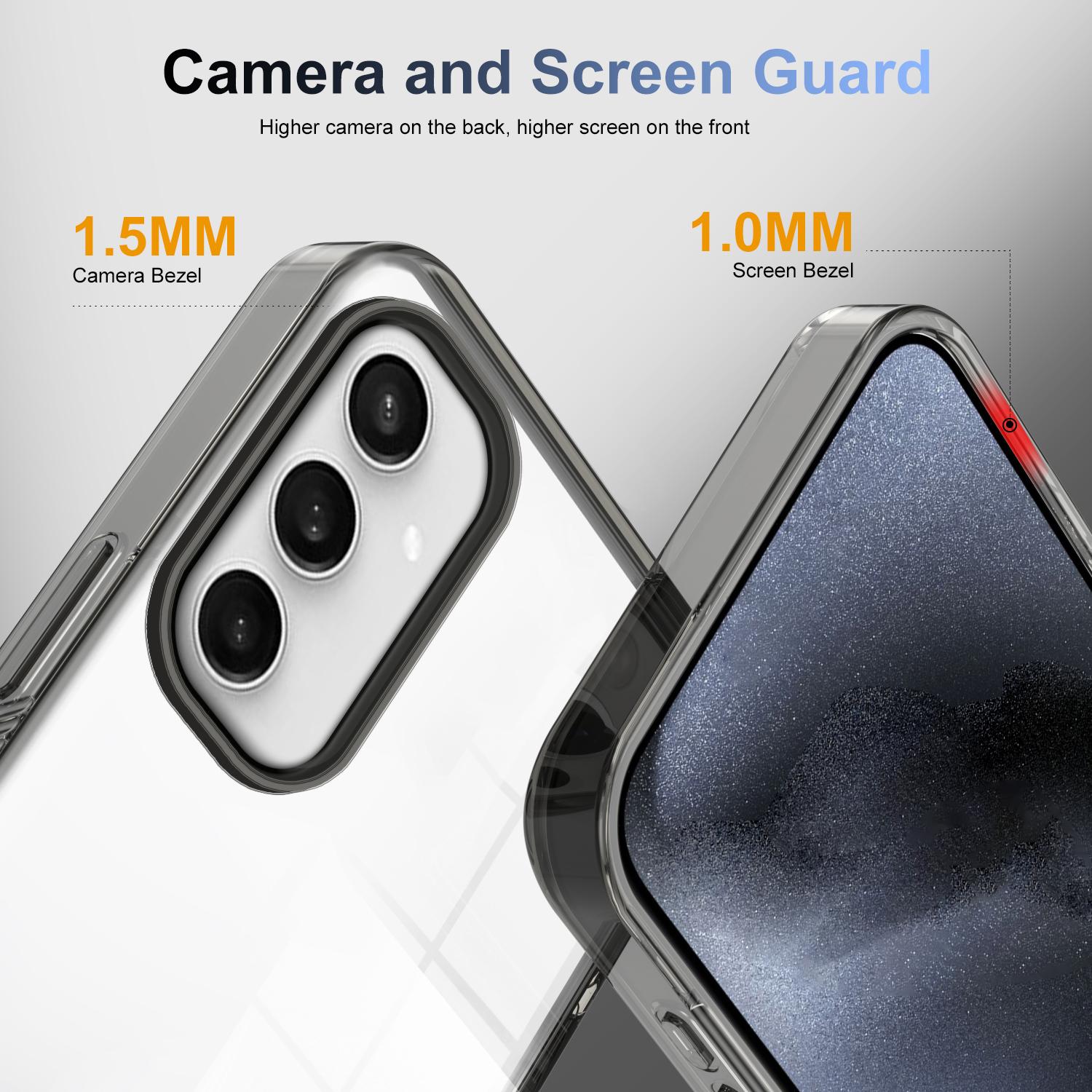 For Samsung Galaxy S24 FE Clear Phone Case TPU+PC Anti-Slip Drop-Proof Back Cover Transparent
For Samsung Galaxy S24 FE Clear Phone Case TPU+PC Anti-Slip Drop-Proof Back Cover Transparent