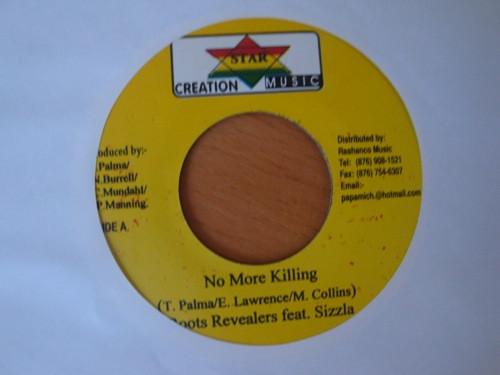7inch Record ROOTS REVEALERS, SIZZLA - No More Killing NONE Creation Star M Jamaica Reggae, Ska & Dub Used
7inch Record ROOTS REVEALERS, SIZZLA - No More Killing NONE Creation Star M Jamaica Reggae, Ska & Dub Used