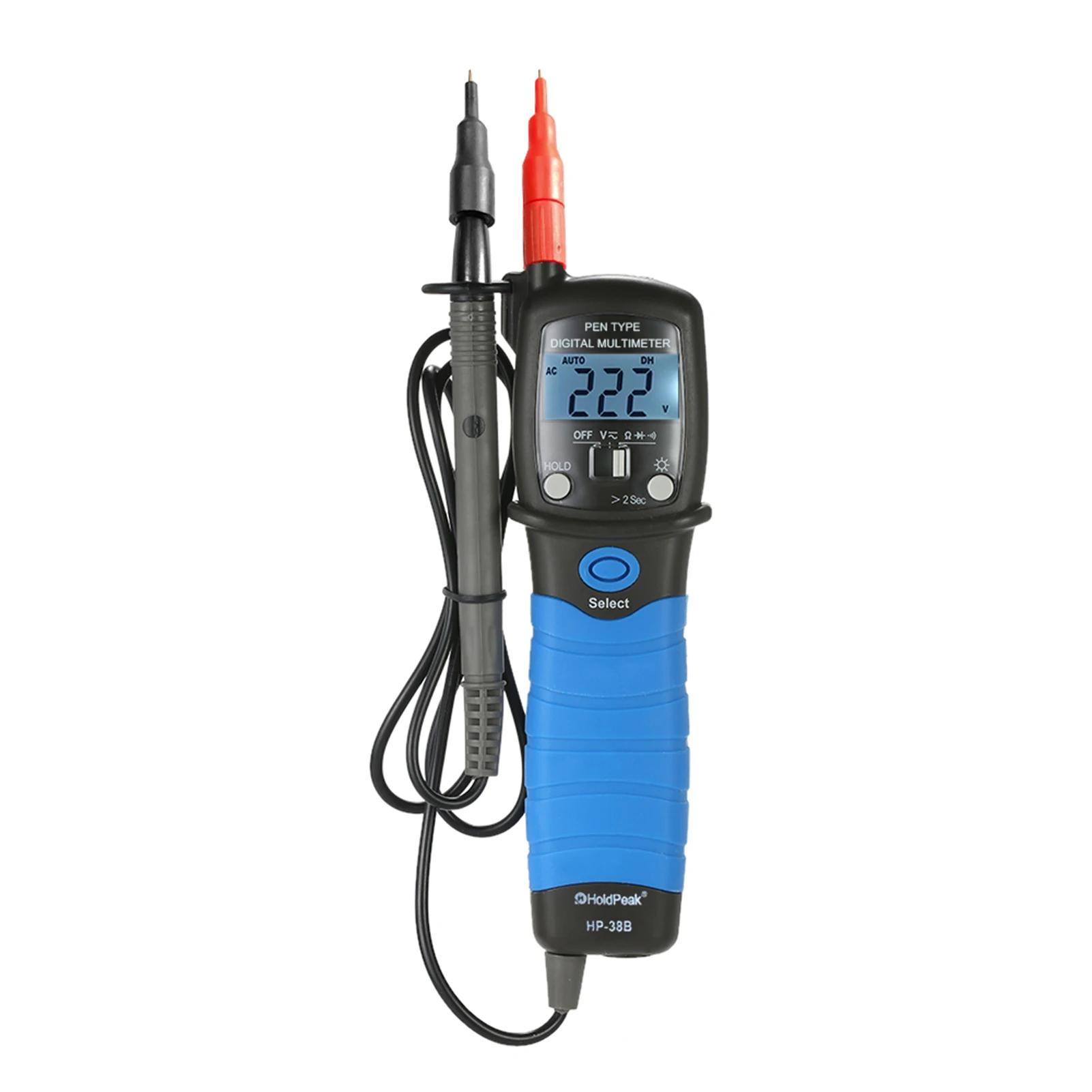 HP-38B Digital Multimeter Pen Type Meter DC AC Voltage Continuity Tester Tool Type Diode esr Meter Resistance Measuring Tool синій
HP-38B Digital Multimeter Pen Type Meter DC AC Voltage Continuity Tester Tool Type Diode esr Meter Resistance Measuring Tool синій