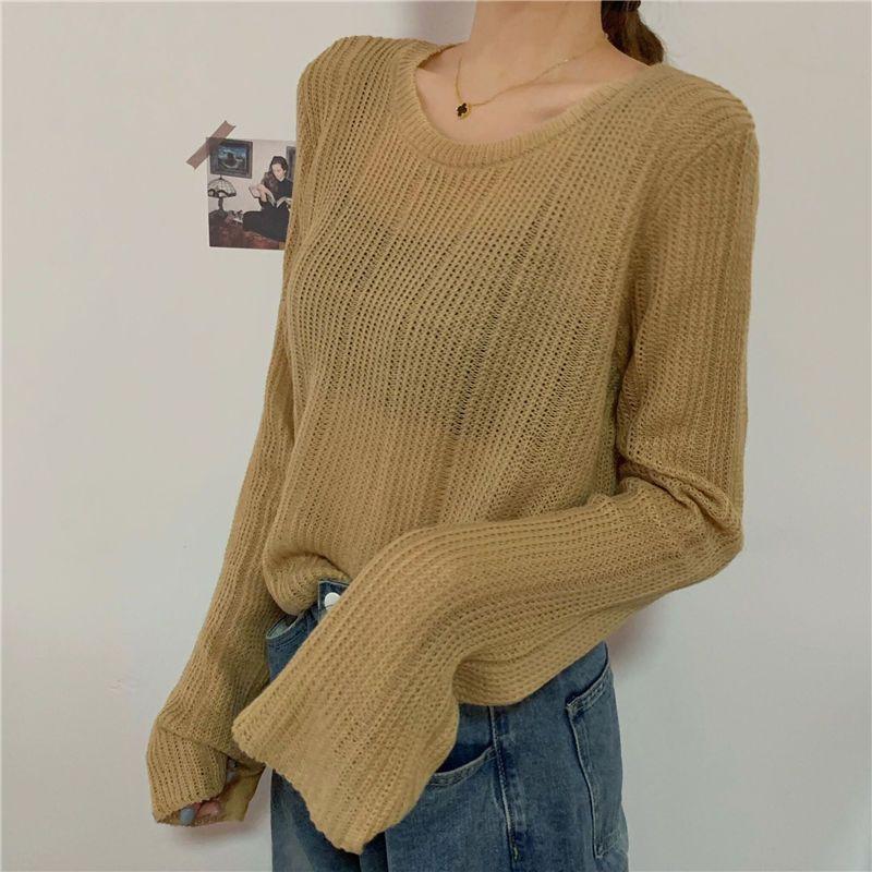 Модный женский вязаный топ с длинными рукавами, вырезом под горло, ажурной вязкой, защитой от солнца, весна-осень, в корейском стиле, свободного ленивого кроя One size хаки
Модный женский вязаный топ с длинными рукавами, вырезом под горло, ажурной вязкой, защитой от солнца, весна-осень, в корейском стиле, свободного ленивого кроя One size хаки