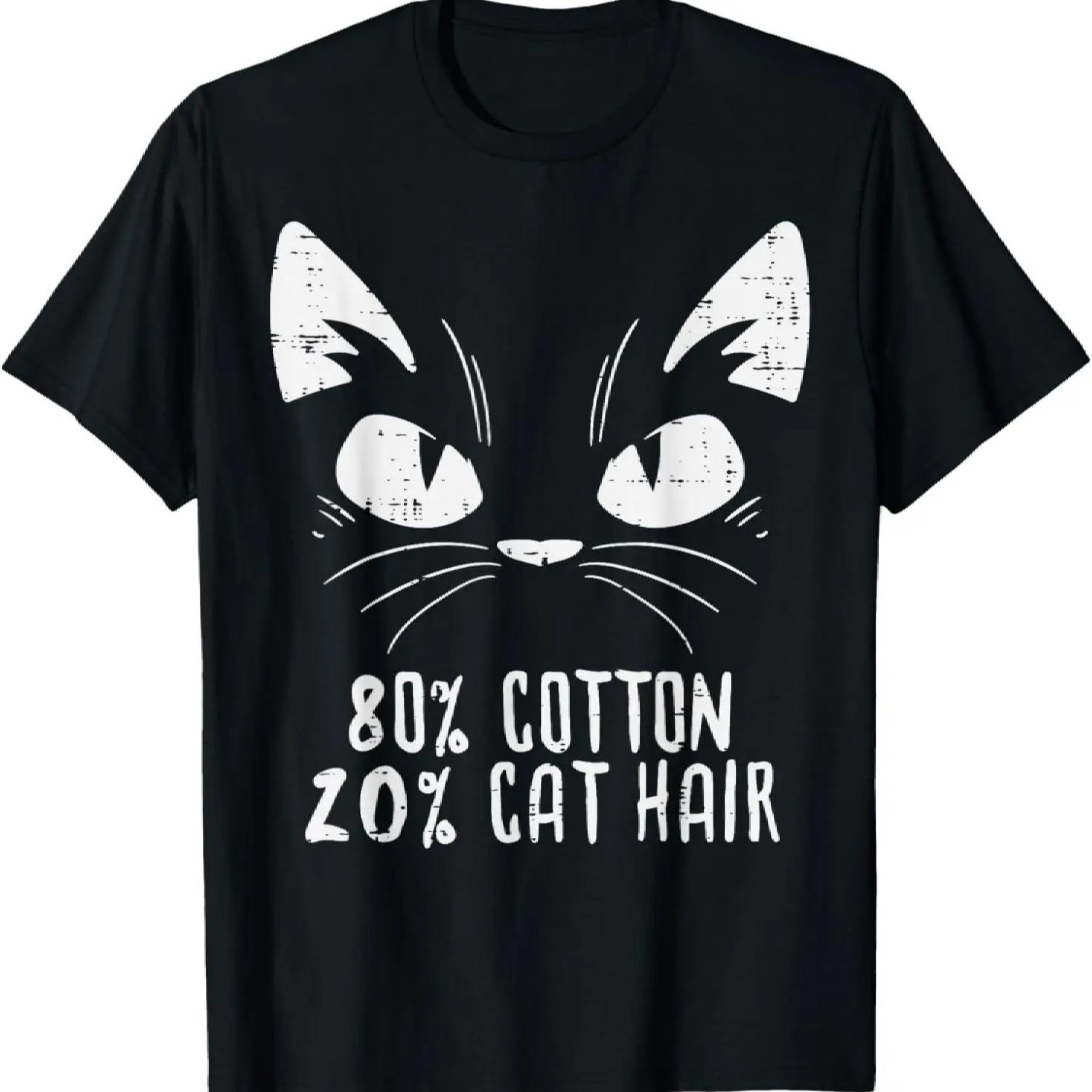 Black Cat Face 80% Cotton 20% Hair Kitten Feline Pet Lover T-Shirt XXXXXL чорний
Black Cat Face 80% Cotton 20% Hair Kitten Feline Pet Lover T-Shirt XXXXXL чорний