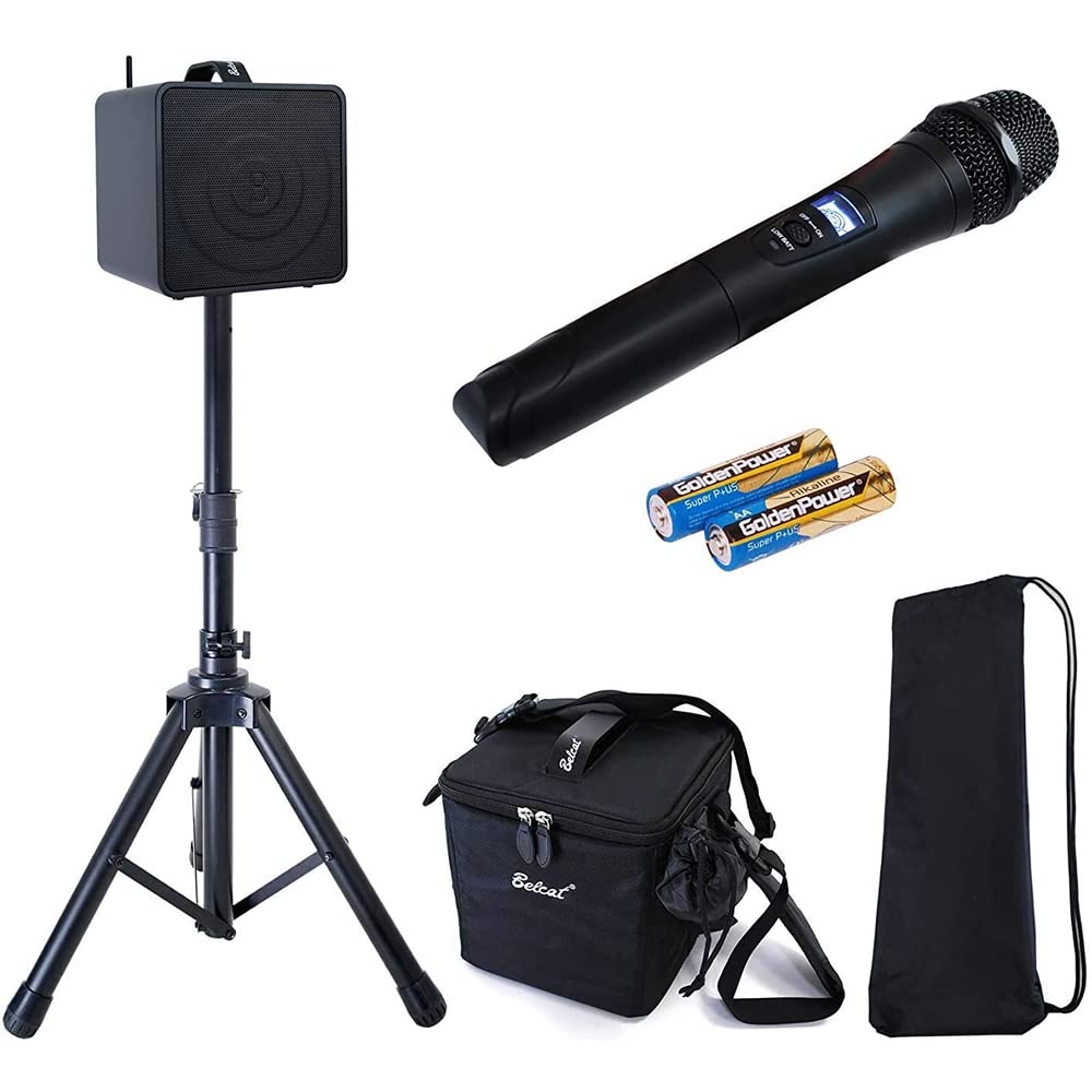 Belcat Wireless Portable PA Set 30W Switching Channel Compatible Model BWPA-30W (1 чохол для бездротового мікрофона та динаміка в комплекті)
Belcat Wireless Portable PA Set 30W Switching Channel Compatible Model BWPA-30W (1 чохол для бездротового мікрофона та динаміка в комплекті)