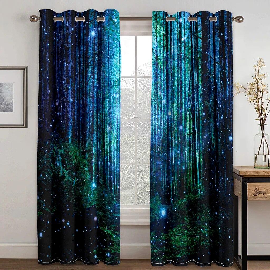 Штори з принтом у лісі Джунглі Дерево Природа Пейзаж Віконні штори Вітальня Спальня Водоспад Ліворуч і праворуч Відкриті подвійні частини W100xH240(CM)x2PCS-Grommet Top
Штори з принтом у лісі Джунглі Дерево Природа Пейзаж Віконні штори Вітальня Спальня Водоспад Ліворуч і праворуч Відкриті подвійні частини W100xH240(CM)x2PCS-Grommet Top