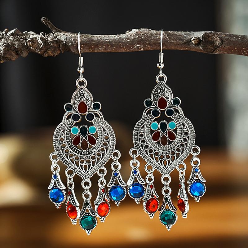 Ethnic Style Colorful Drop Oil Handmade Earrings for Women Vintage Heart Shaped Rhinestone Tassel Earring Female Jewelry разноцветный
Ethnic Style Colorful Drop Oil Handmade Earrings for Women Vintage Heart Shaped Rhinestone Tassel Earring Female Jewelry разноцветный
