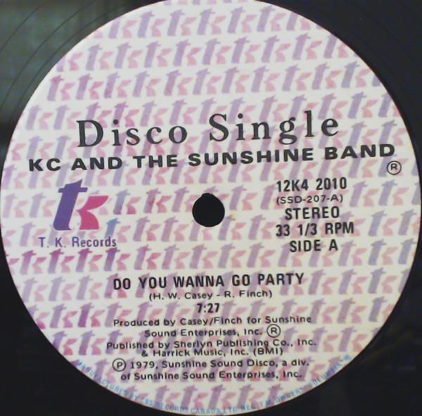 12inch Record KC & THE SUNSHINE BAND - Do You Wanna Go Party 12K42010 T.K. Records 1979 Canada Soul/Funk Used
12inch Record KC & THE SUNSHINE BAND - Do You Wanna Go Party 12K42010 T.K. Records 1979 Canada Soul/Funk Used