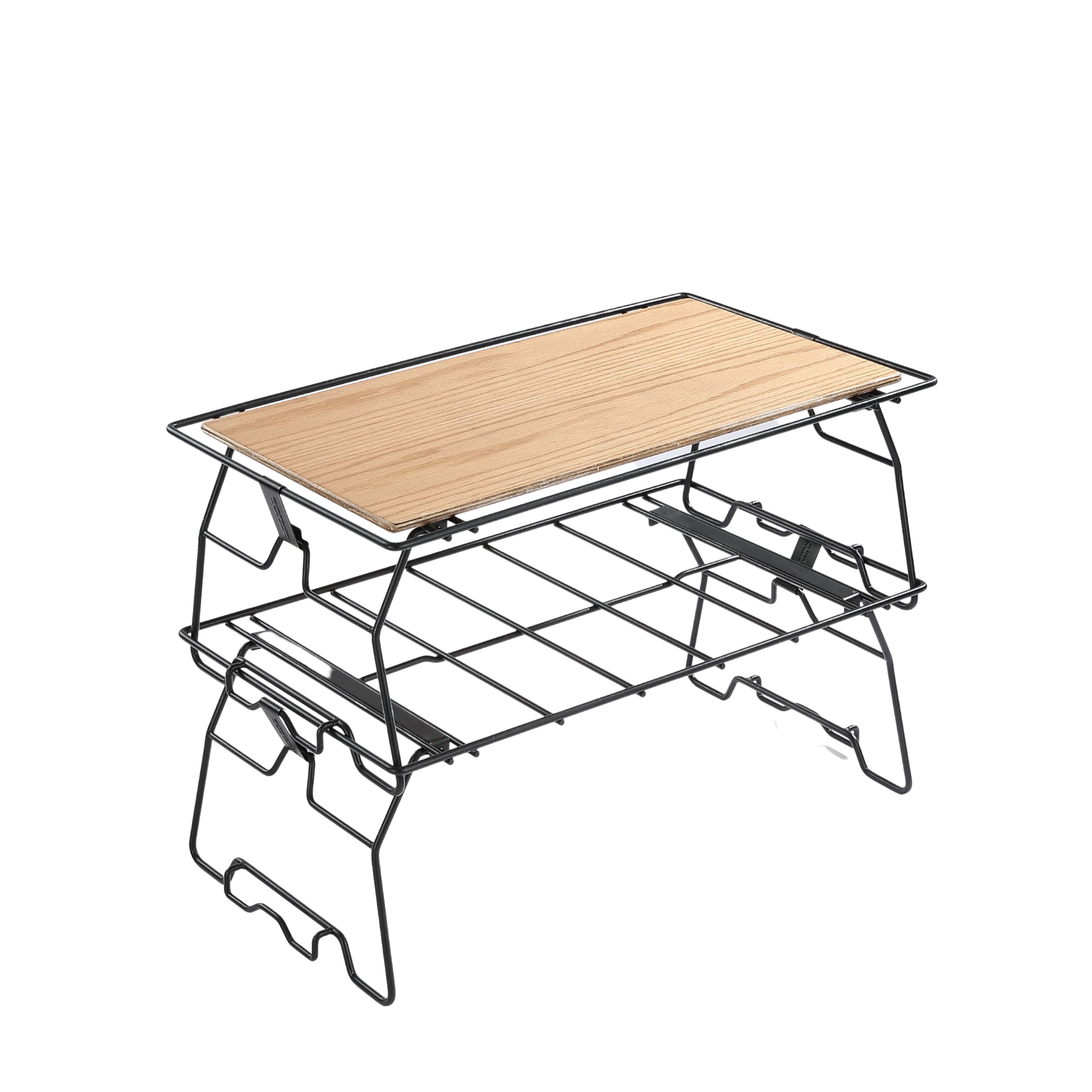 Кемпинговая стойка для кемпинга Moon Camping Rack Stacking Rack Wood Iron Table Black T-238PS-WB
Кемпинговая стойка для кемпинга Moon Camping Rack Stacking Rack Wood Iron Table Black T-238PS-WB