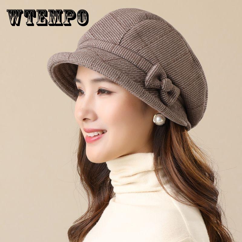 Autumn and Winter Middle-aged and Elderly Women s Hats Fashion Fine Plaid Woolen Warm Big Head Circumference Basin Hat Old Lady Cold Bucket Hat ONE SIZE темно-синього кольору
Autumn and Winter Middle-aged and Elderly Women s Hats Fashion Fine Plaid Woolen Warm Big Head Circumference Basin Hat Old Lady Cold Bucket Hat ONE SIZE темно-синього кольору