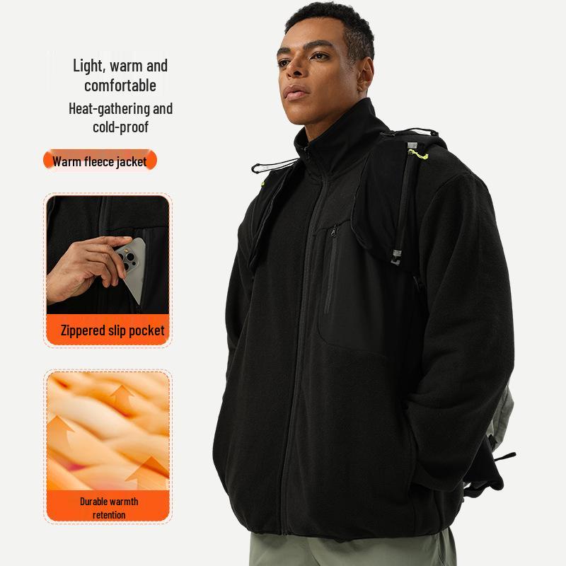 Men s Reversible Fleece Jacket - Lightweight, Warm, Outdoor Cycling & Hiking, Autumn/Winter. M (Height 170-175 cm)
Men s Reversible Fleece Jacket - Lightweight, Warm, Outdoor Cycling & Hiking, Autumn/Winter. M (Height 170-175 cm)