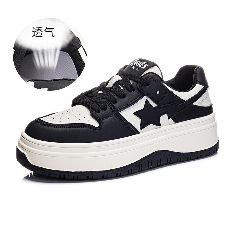 Genuine leather women s shoes 2025 spring new women s shoes versatile round head flat bottom casual shoes women s star white shoes women 40
Genuine leather women s shoes 2025 spring new women s shoes versatile round head flat bottom casual shoes women s star white shoes women 40
