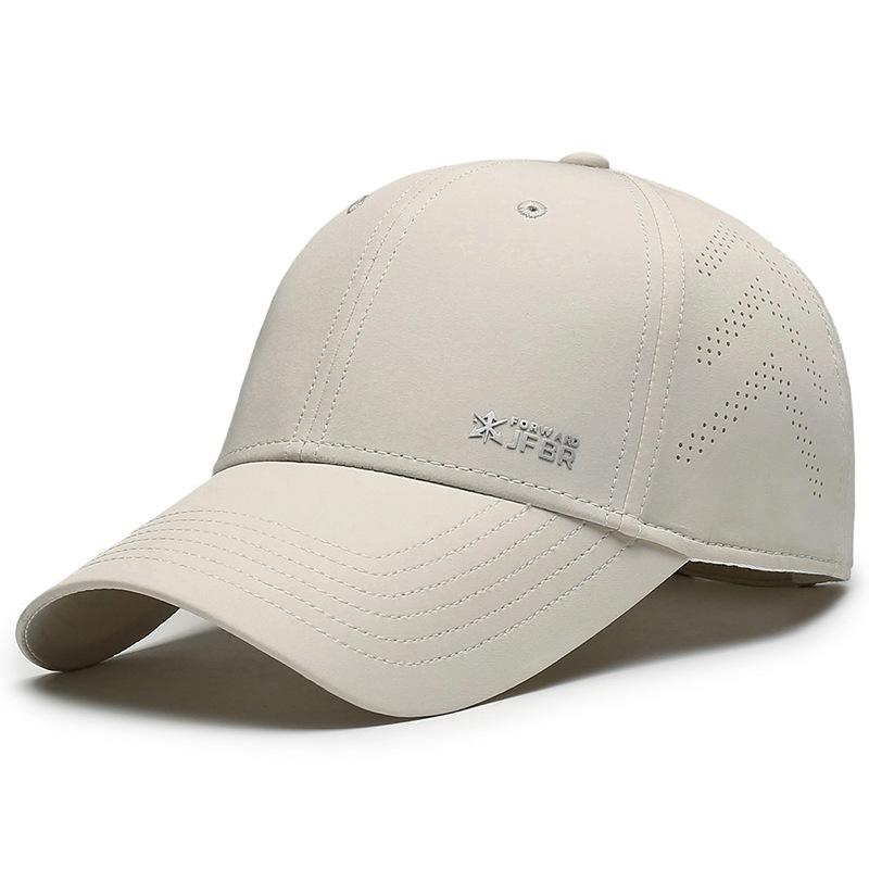 New Fashionable Hard-Brimmed Baseball Cap for Men and Women: Outdoor Sun Protection, Breathable, Perforated, Versatile Casual Cap світло-бежевого кольору
New Fashionable Hard-Brimmed Baseball Cap for Men and Women: Outdoor Sun Protection, Breathable, Perforated, Versatile Casual Cap світло-бежевого кольору