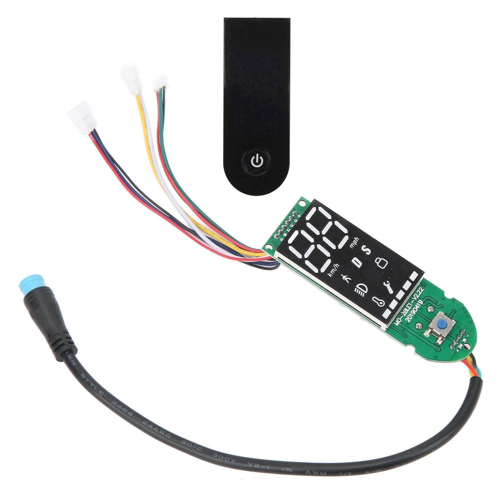 Electric Scooter Dashboard Set Metal Digital Waterproof Dashboard Replacement with Cover for M365 PRO2
Electric Scooter Dashboard Set Metal Digital Waterproof Dashboard Replacement with Cover for M365 PRO2
