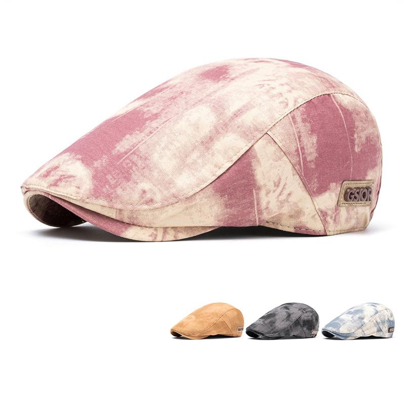 Vintage Tie-Dye Cap Men s Spring Summer British Beret Women Forward Cap Peaked Cap синій
Vintage Tie-Dye Cap Men s Spring Summer British Beret Women Forward Cap Peaked Cap синій