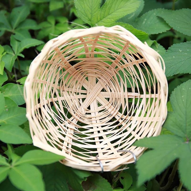 Handwoven Country Style Bird Nest For Pets Parrot Parakeet Bamboo Bird Nest Hollow Out Hanging Bird Cage Bamboo Nest With Hook 3PCS
Handwoven Country Style Bird Nest For Pets Parrot Parakeet Bamboo Bird Nest Hollow Out Hanging Bird Cage Bamboo Nest With Hook 3PCS