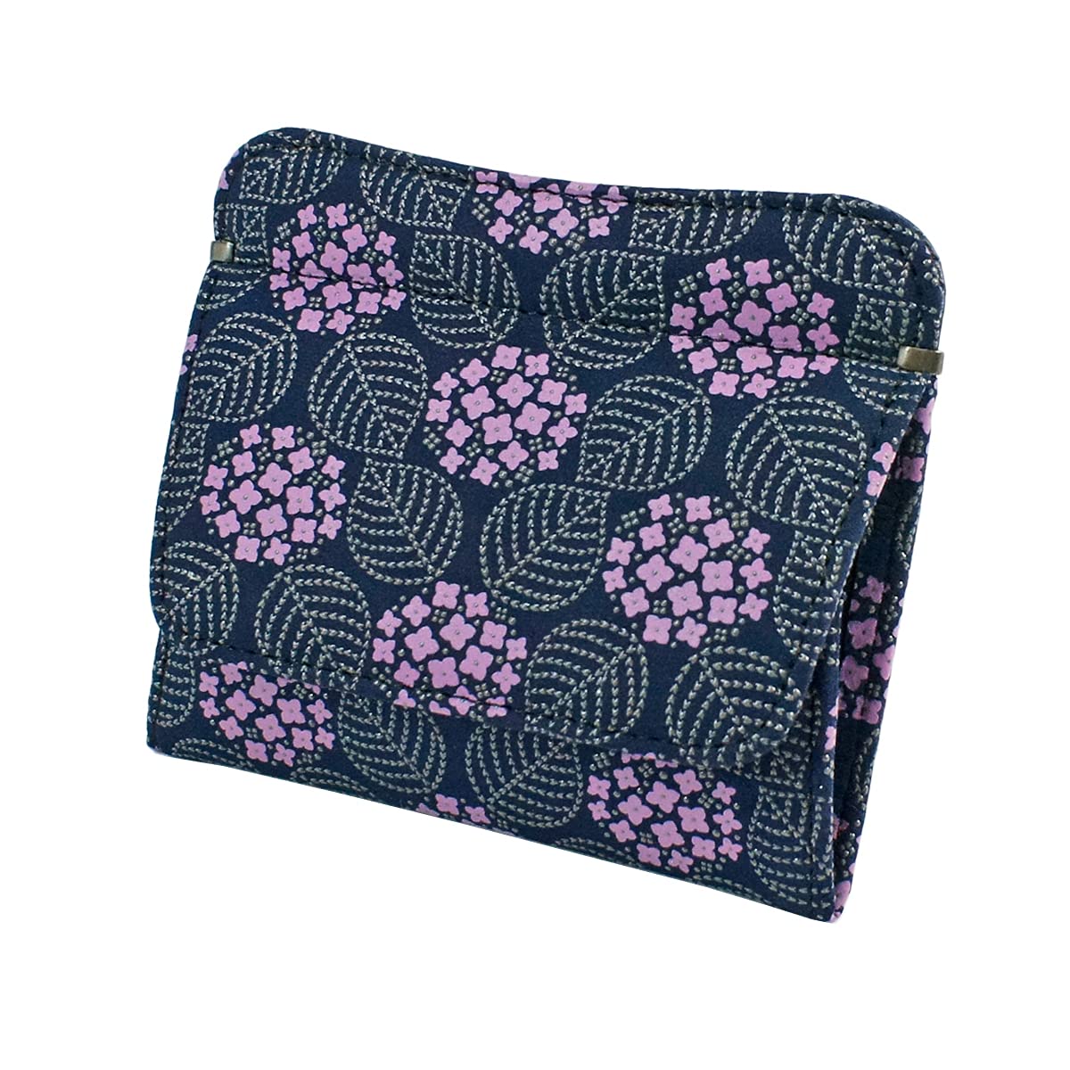 Indenya Inden coin hydrangea navy blue x purple calico x gray lacquer 8002 purse, deerskin, miso, pattern,
Indenya Inden coin hydrangea navy blue x purple calico x gray lacquer 8002 purse, deerskin, miso, pattern,