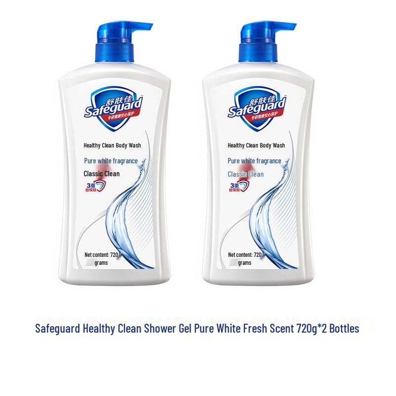 Safeguard Pure White Fragrance Body Wash (2 x 720g)
Safeguard Pure White Fragrance Body Wash (2 x 720g)