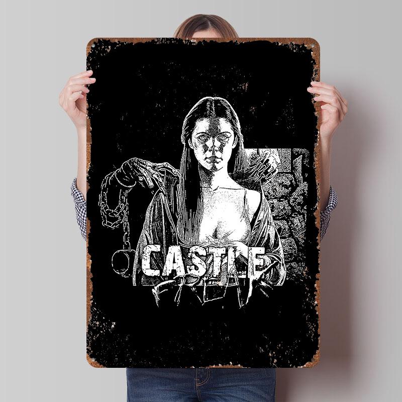 Castle Freak Metal Poster Customized Wall Art Retro Vintage Tinplate Signs for Decoration Bedroom Decorations Wand Deko Man Cave 7.9x11.8In(20x30cm)
Castle Freak Metal Poster Customized Wall Art Retro Vintage Tinplate Signs for Decoration Bedroom Decorations Wand Deko Man Cave 7.9x11.8In(20x30cm)