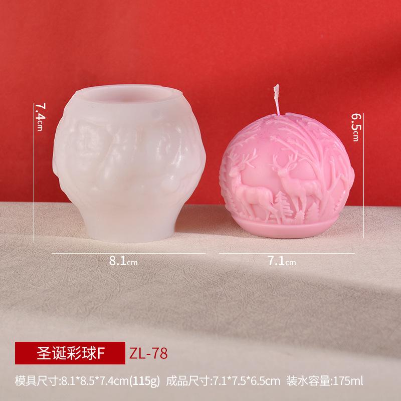 Рождественский шар Ароматерапевтическая свеча Мыло Форма Роза Цветок Украшения для торта Ароматизированная свеча Форма Мыло Инструменты для выпечки
Рождественский шар Ароматерапевтическая свеча Мыло Форма Роза Цветок Украшения для торта Ароматизированная свеча Форма Мыло Инструменты для выпечки