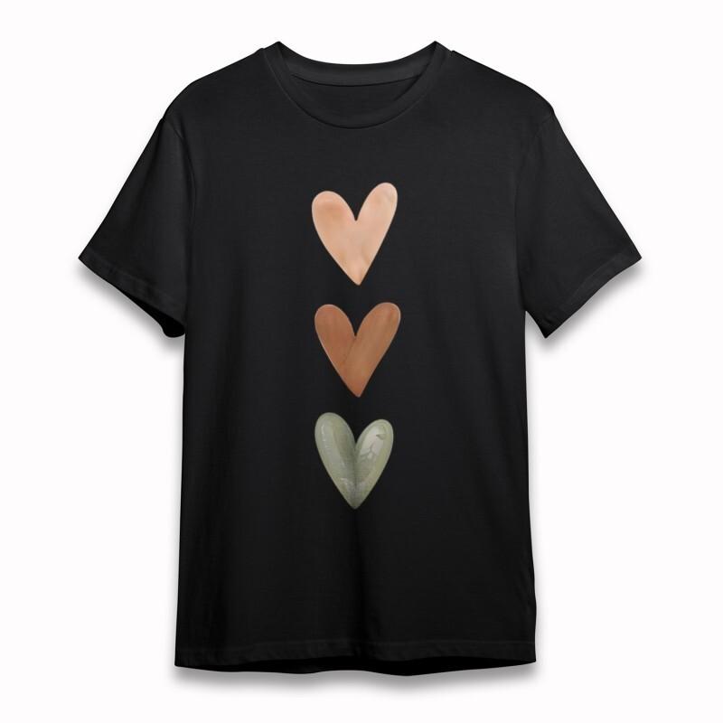 Women s Classic T-Shirt Pink Red Green Hearts Graphic Black Cotton Plus Size Tee L
Women s Classic T-Shirt Pink Red Green Hearts Graphic Black Cotton Plus Size Tee L