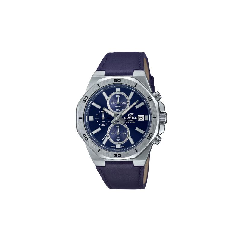 Casio 100 meters waterproof, quartz movement, leather strap, Japanese and Korean watch, men s watch, blue dial EFV-640L-2AV синій
Casio 100 meters waterproof, quartz movement, leather strap, Japanese and Korean watch, men s watch, blue dial EFV-640L-2AV синій