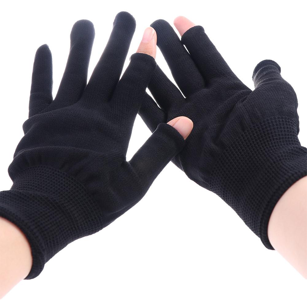 Three Fingers Solid Color Anti-skid Mittens Men Nylon Gloves Gloves Show Two Fingers grey-A
Three Fingers Solid Color Anti-skid Mittens Men Nylon Gloves Gloves Show Two Fingers grey-A