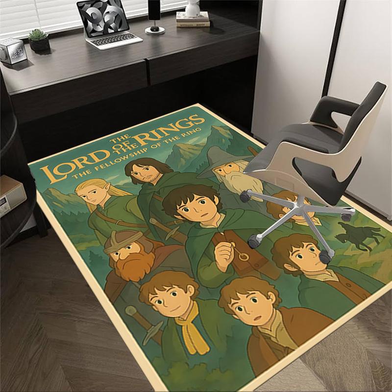 1pc Lord of the Rings Fellowship of the Ring Carpet, for Home & Office Decor, Desk Chair Carpet, Festive GiftL1365 60cm by 90cm
1pc Lord of the Rings Fellowship of the Ring Carpet, for Home & Office Decor, Desk Chair Carpet, Festive GiftL1365 60cm by 90cm
