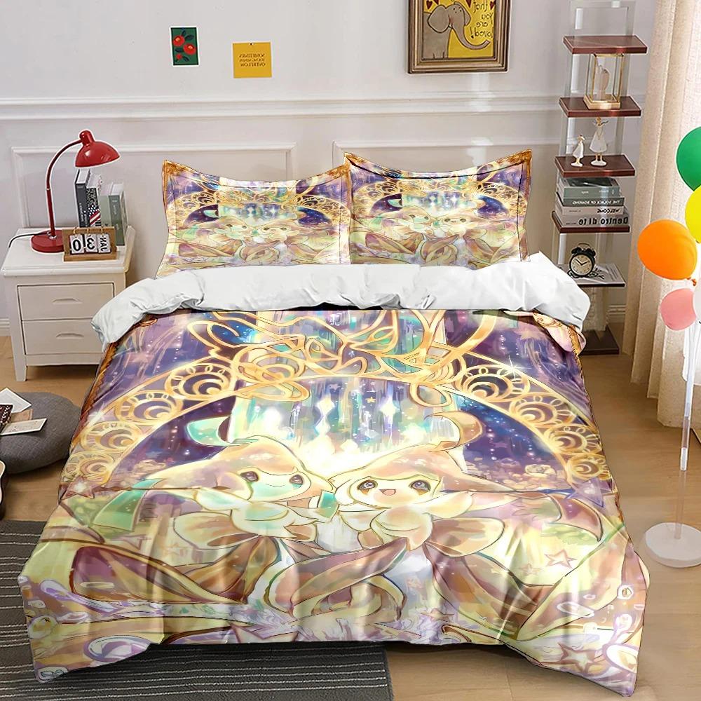 Cozy Trendy double king Cute Jirach kids bed comfort size home décor Quilt Comforter (quilt)-EU Single(135*200cm)3pcs
Cozy Trendy double king Cute Jirach kids bed comfort size home décor Quilt Comforter (quilt)-EU Single(135*200cm)3pcs
