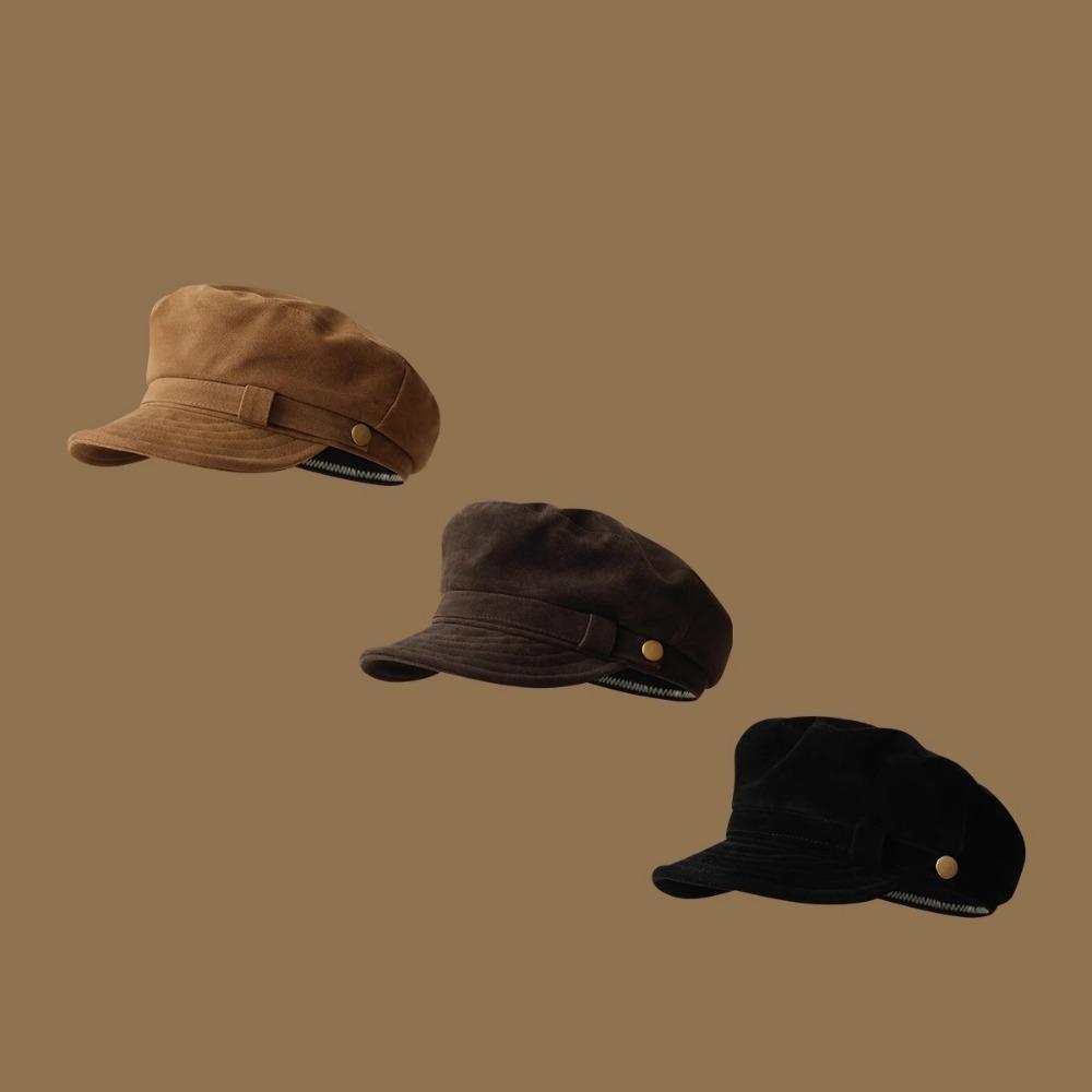 Autumn Winter Artist Beret Cap Suede Flat Top Naval Hat Retro Newsboy Caps For Women червоний
Autumn Winter Artist Beret Cap Suede Flat Top Naval Hat Retro Newsboy Caps For Women червоний