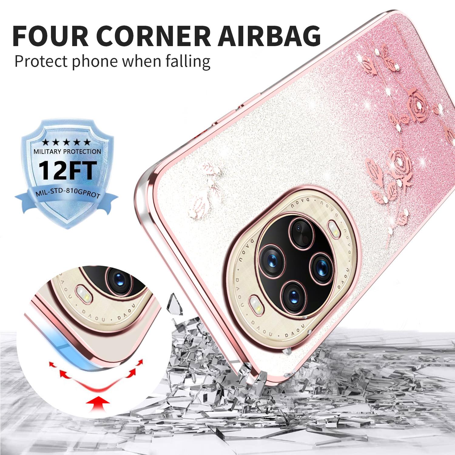 KADEM For Huawei nova 14 Ultra 5G Case Flower TPU Flexible Gradient Phone Cover Rose Gold
KADEM For Huawei nova 14 Ultra 5G Case Flower TPU Flexible Gradient Phone Cover Rose Gold