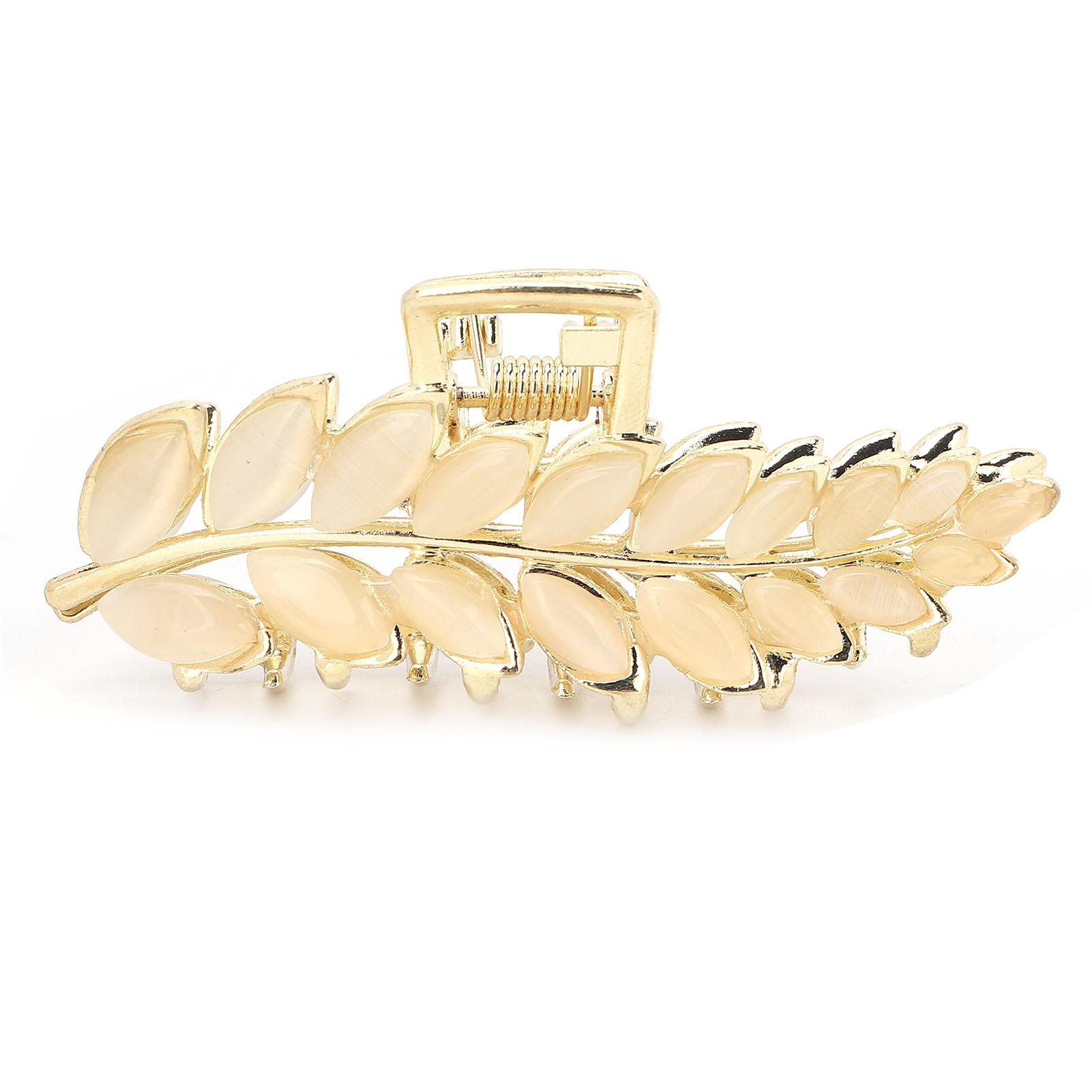 Заколки-краб для волос в форме листа из сплава с искусственным жемчугом, сильная фиксация, нескользящая заколка для волос Transparent Faux Pearl
Заколки-краб для волос в форме листа из сплава с искусственным жемчугом, сильная фиксация, нескользящая заколка для волос Transparent Faux Pearl