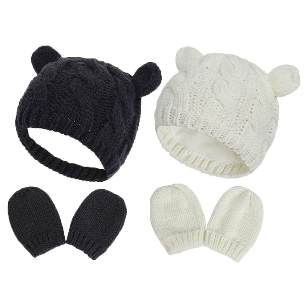2Pcs Windproof Warm Cute Pom pom Baby Winter Beanie Children Cap Newborn Knitted Hats Hat Gloves Set
2Pcs Windproof Warm Cute Pom pom Baby Winter Beanie Children Cap Newborn Knitted Hats Hat Gloves Set