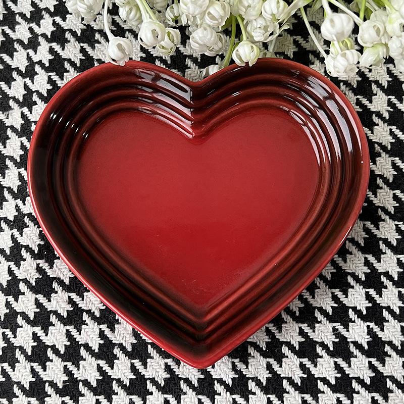 Heart-shaped Ceramic Dishes,12cm Gradient Underglaze Color Simple Tableware,Dip Dish Desserts Snacks Plate Utensils for Kitchen 12cm червоний
Heart-shaped Ceramic Dishes,12cm Gradient Underglaze Color Simple Tableware,Dip Dish Desserts Snacks Plate Utensils for Kitchen 12cm червоний