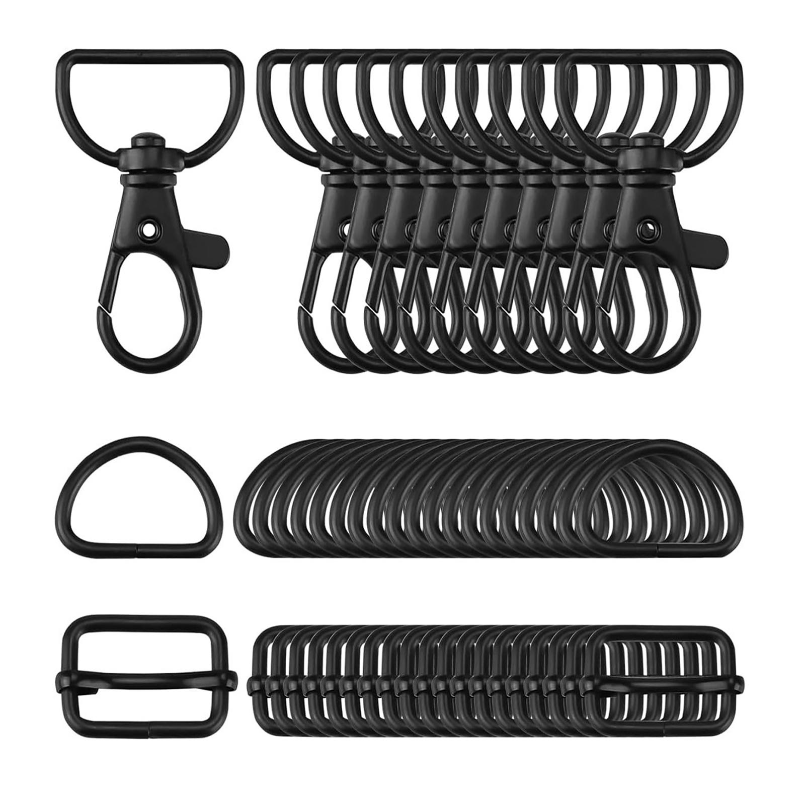 Прочный брелок с пружинным крюком и веревкой Универсальный брелок с прочными пряжками Карабины Материалы для изготовления брелоков