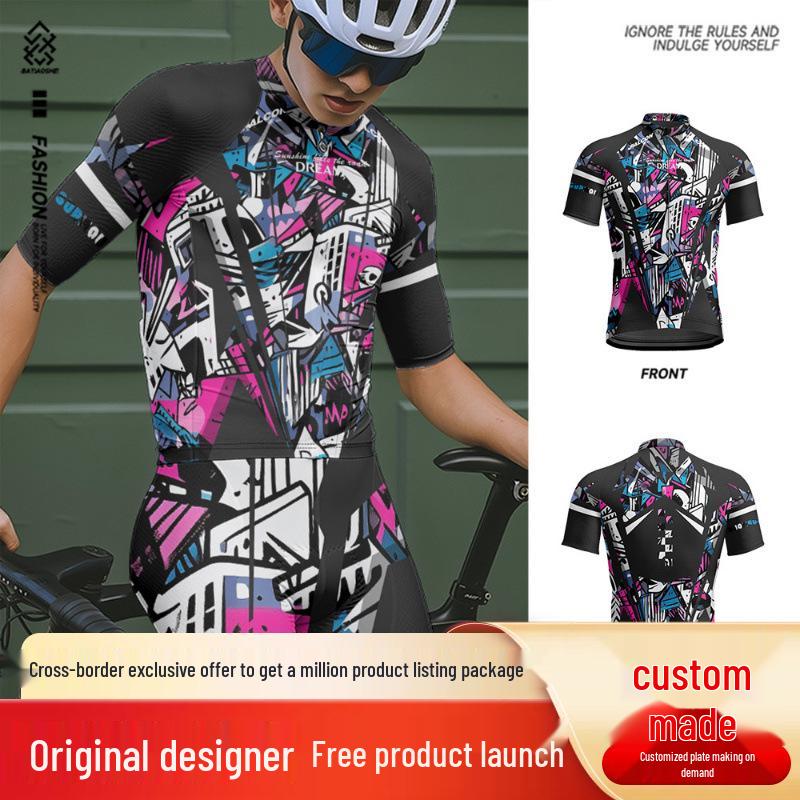 Men s Quick-Dry Breathable Short Sleeve Cycling Jersey for Road Biking in Summer Contact for Kids & Plus Sizes
Men s Quick-Dry Breathable Short Sleeve Cycling Jersey for Road Biking in Summer Contact for Kids & Plus Sizes